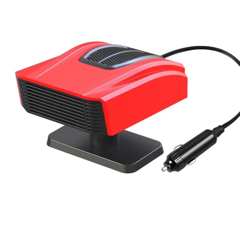 150W 12V Car Heater Fan Dual Mode Defroster For Winter Defogging Adjustable Airflow Small Heating Blower For Auto Truck SUV Van