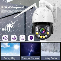 50X 30X 20X Optical Zoom 8MP 4K IP Camera Wifi PTZ CCTV Outdoor AI Human Two-Way Audio Onvif POE+WIFI Surveillance Camera ICSee