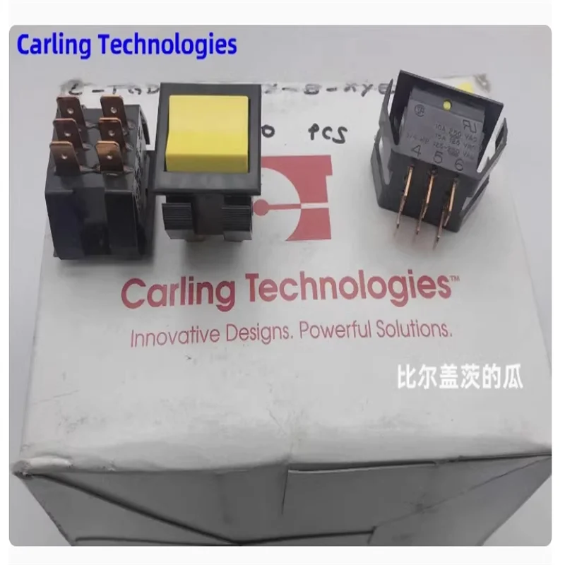 1 PCS American CARLING rocker switch 10A 250VAC 15A 125VAC 3rd gear