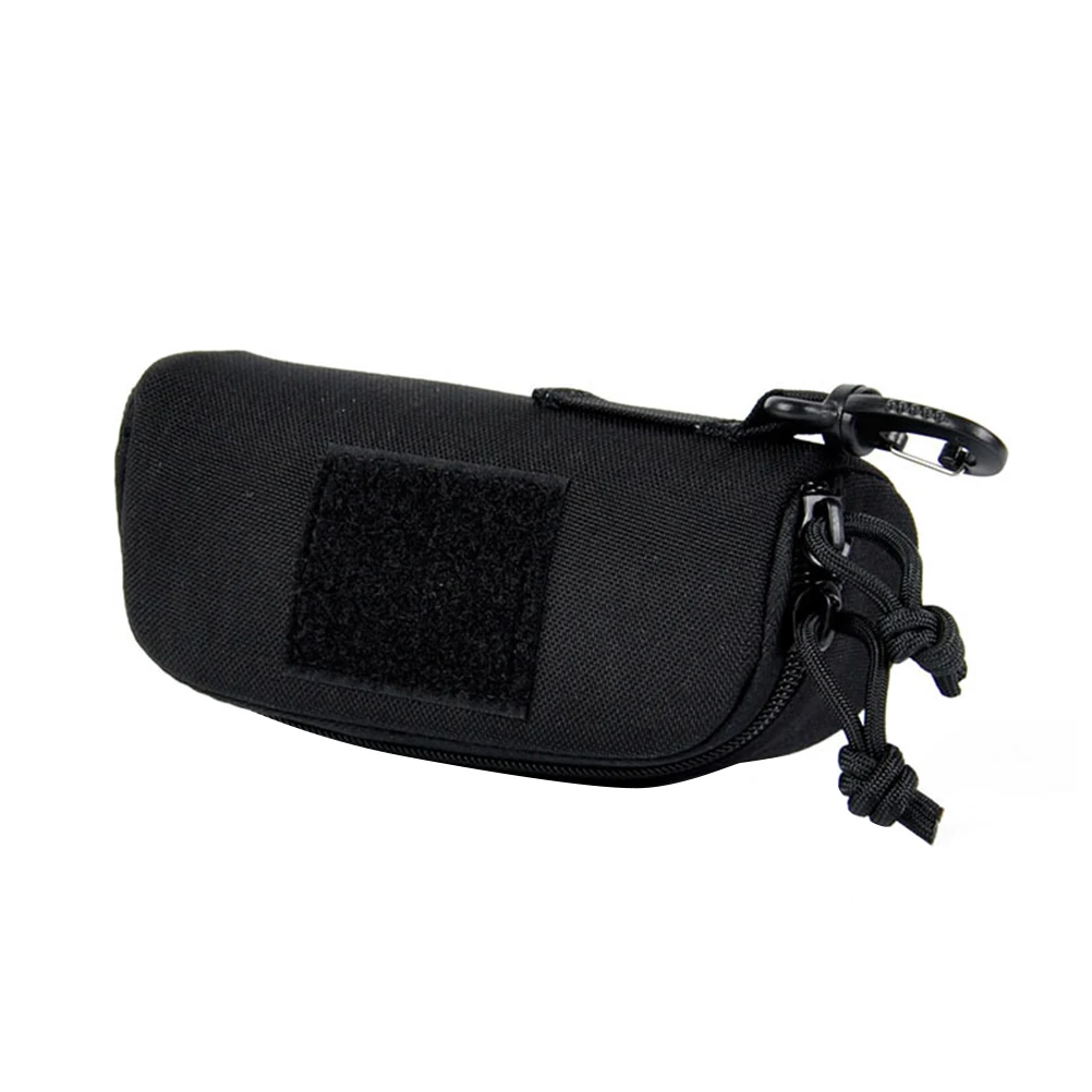 

Slim Durable Glasses Case Canvas Material Compact Protection For Various Sizes Eyewear Portable Sunglasses Bag Fits Pockets