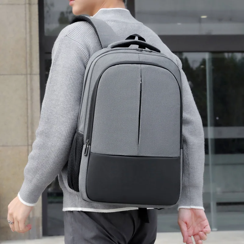 ビジネス大型男性バックパックファッション紳士男性スクールバッグ旅行バックパックカジュアル男性ラップトップリュックサック 2025 学生バッグパック