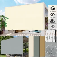 Vela grande para sombra de sol, tela impermeable de 2x3/3x4/4x5M para exteriores, jardín, Patio, 95% bloque UV, dosel para fiesta, piscina, toldo para campamento, refugio