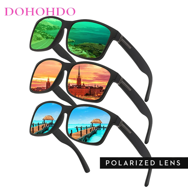 

Classic Driving Fishing Anti-Glare Polarized Night Vision Sunglasses Men Women Outdoor Sports Cycling Photochromic Goggles UV400