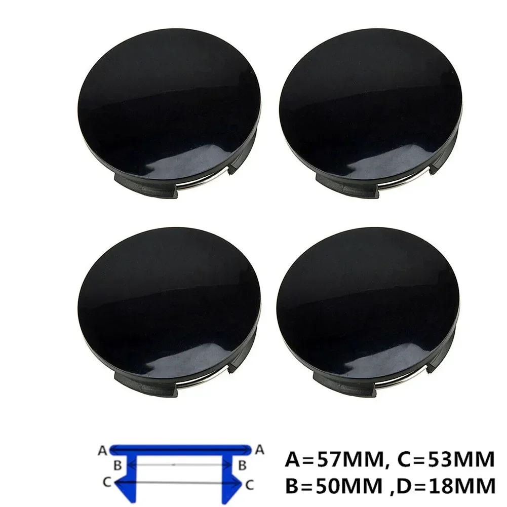 4pcs 57mm Wheel Hubs Center Hub Cap Guard Universal Wheel Rim Hub Cover For Mazda Automobile Repair Accessories Wheel Center Cap