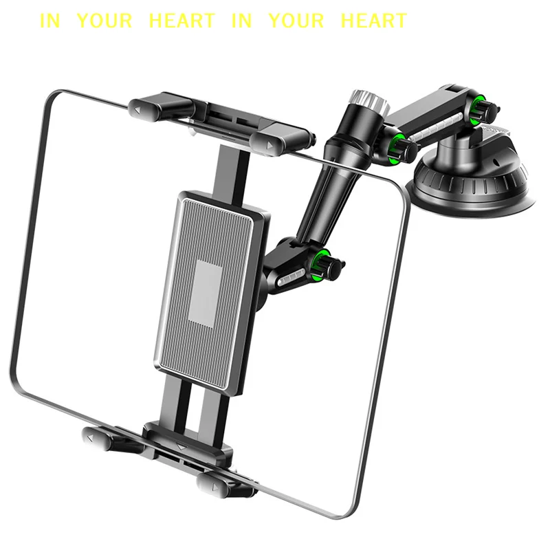 【X】Car Tablet Holder Long Arm Suction Cup Mount For IPad Pro Air 4-13inch For Xiaomi Tablet SUV Truck Windshield Window