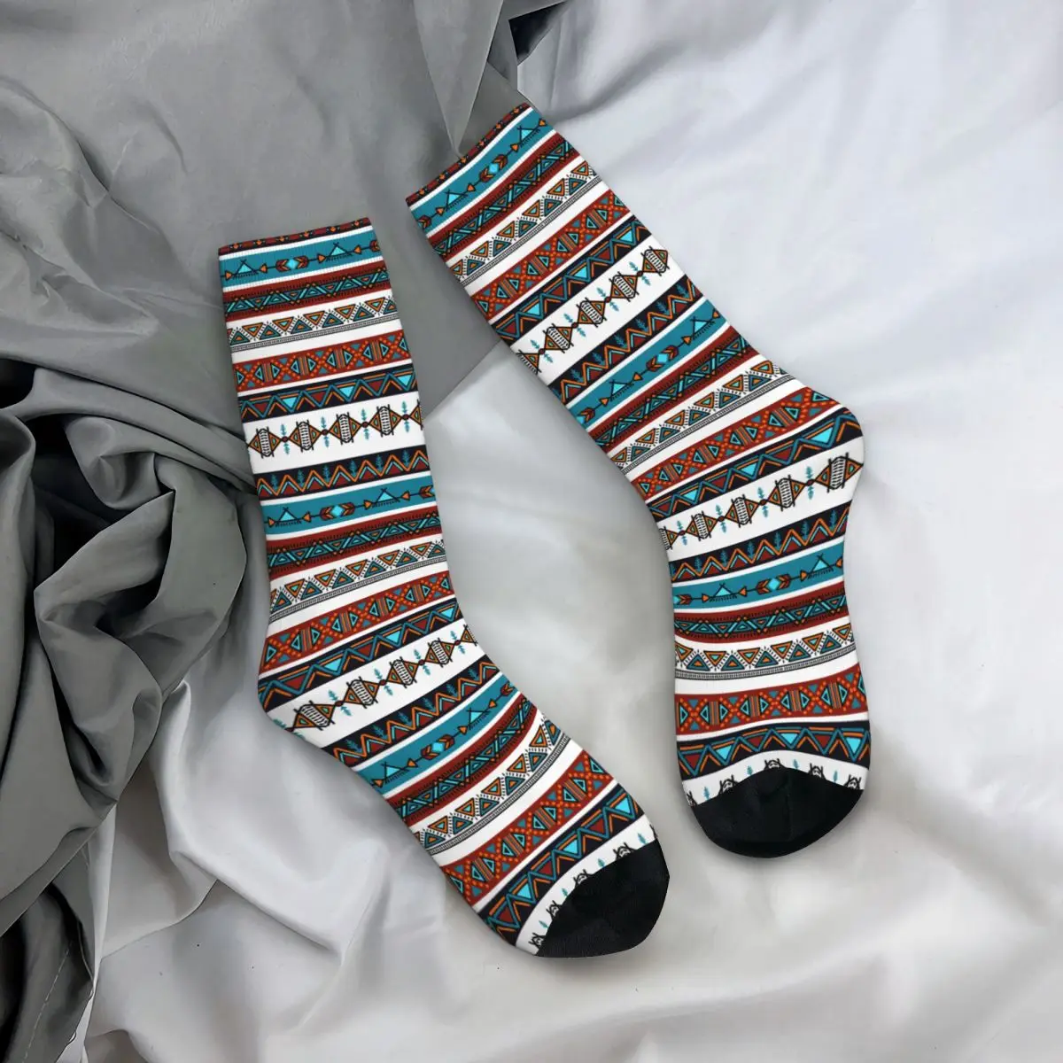 Crew Socken Mexikanischen Boho Kunst Merch für Männer Schweiß Absorbieren Socken Frühling Herbst Winter Geburtstag Präsentieren