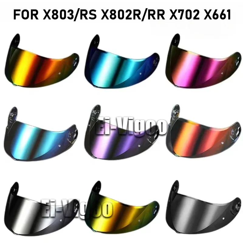 X-Lite Mirror Visor for NOLAN X-803 X-802 X-702 X-661 X603 Motorcycle Helmet Visor Uv Protection Casco Moto Visera Sunshield