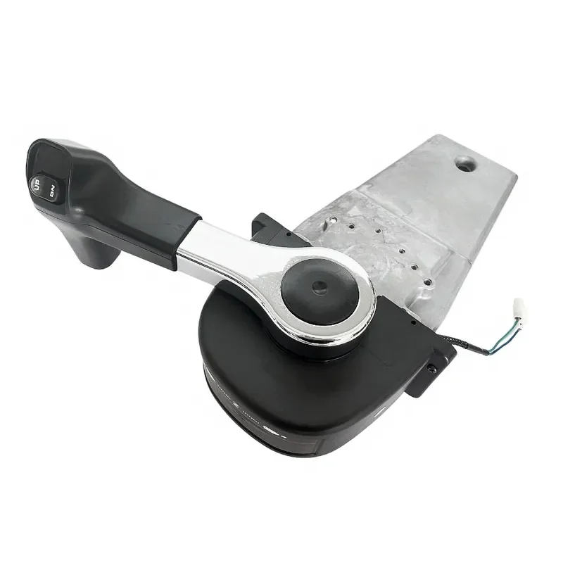 Marine Remote Throttle Control 0240-ZW5-U20 Vertical Single Lever for Honda Outboard Motor Right Hand Boat Accelerator