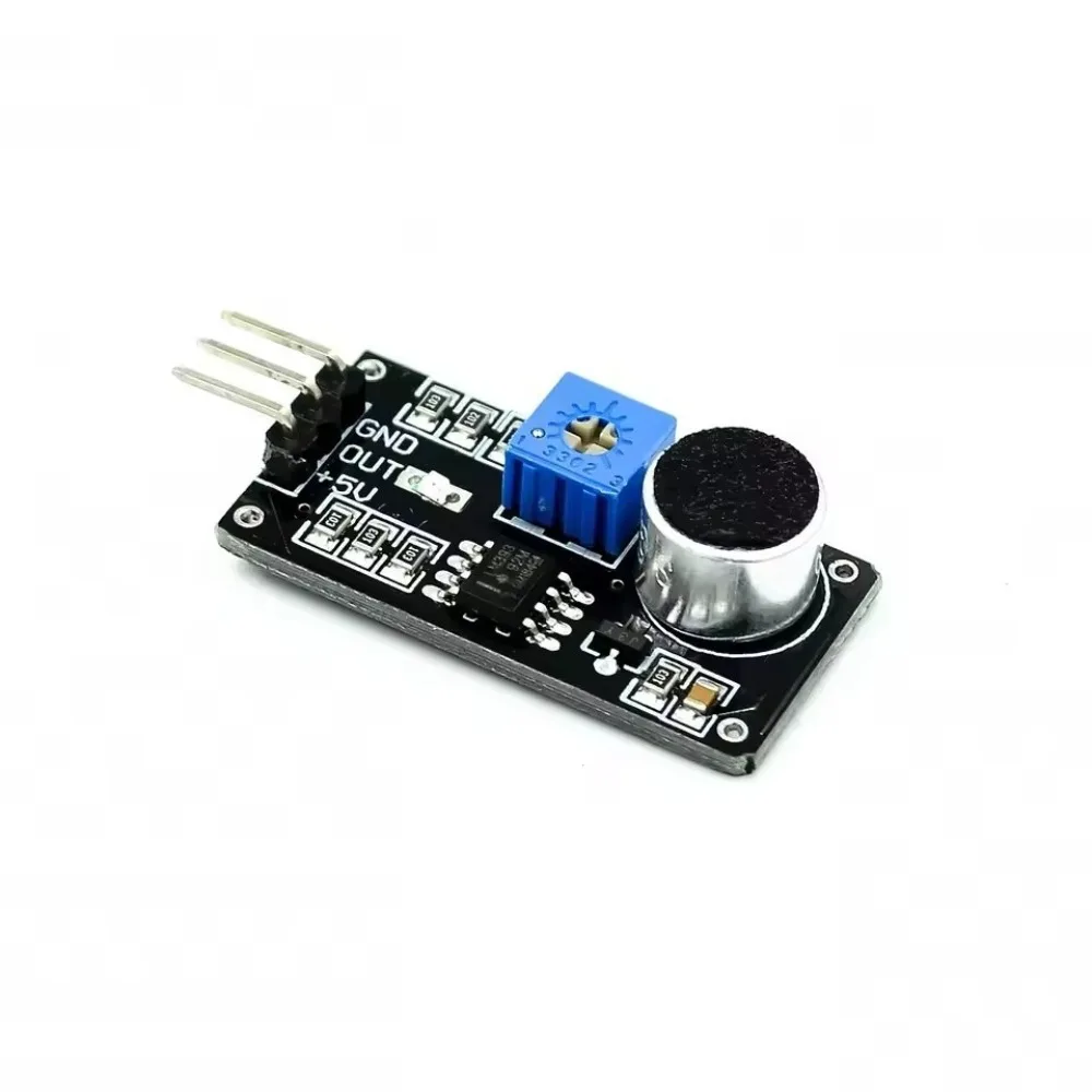 Mic Sound Detection Sensor Module for Smart Car Arduino Raspberry Pi Clap Switch High Sensitivity DIY Home Automation Project