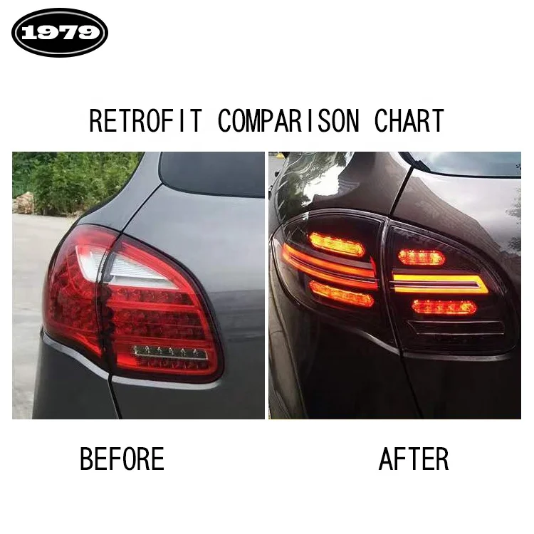 [1979ll] 2017 Style LED-Rücklichter für 2011 2012 2013 2014 Porsche Cayenne 958 958.1 Upgrade