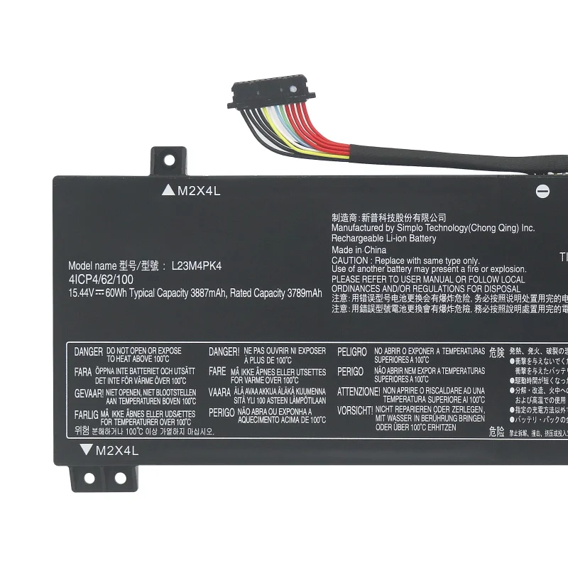 

New Replacement Laptop Battery 3789mAh L23M4PK4 for 15ARP9 15AHP9-83DX 15IRX9-83DV 15IAX9-83GS L23C4PK4 L23D4PK4