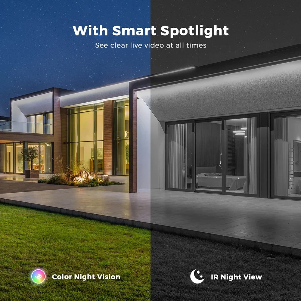 V380Pro 4G Telecamera Sim GSM WIFI Cam 12MP 6K Tre Obiettivi Tre Schermi Monitor Visione Notturna di Sicurezza PTZ Videocamera di Sorveglianza