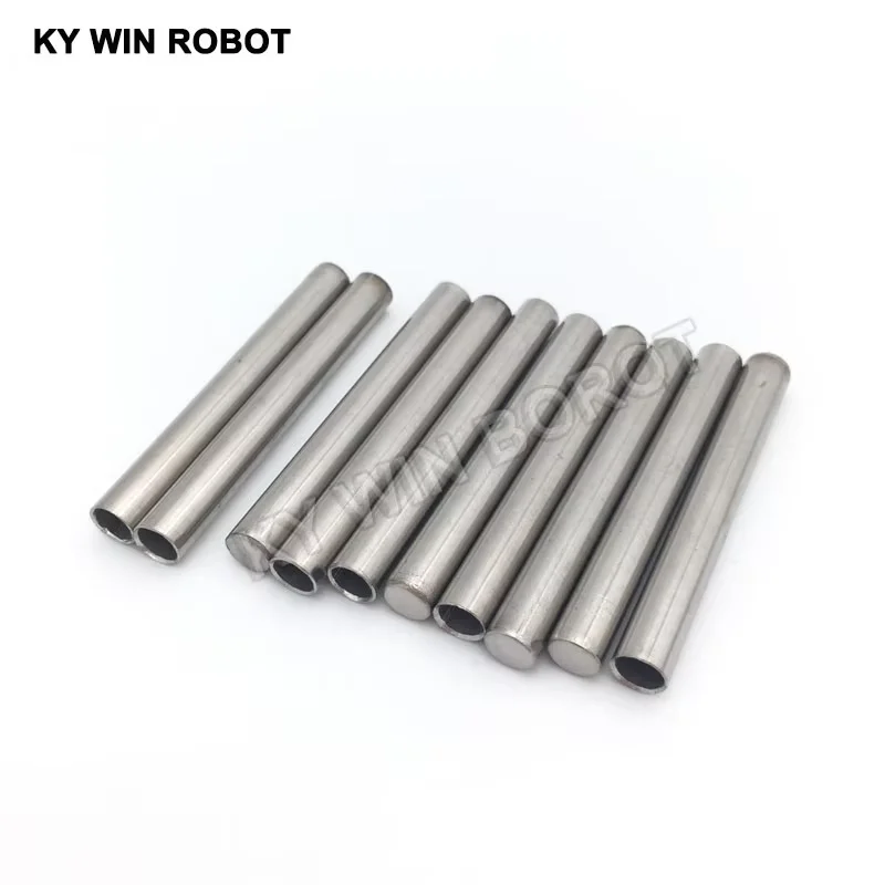 10pcs/lot temperature sensor PT100 DS18B20 Stainless steel casing pipes Protective sleeve 6*50mm