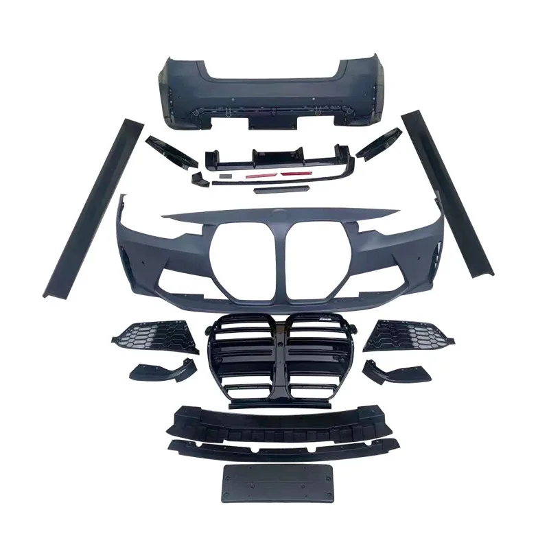 

3 Series F30 Car Bumper Body Kit Front Bumper Rear Bumper Side Skirts Upgr G80 M3 Style Bodykit