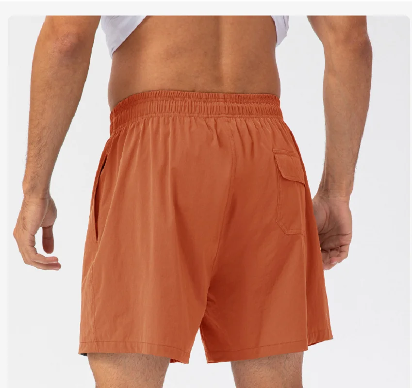 New Summer Fashion Men's High Quality Sports Fitness Shorts Quick Drying Comfortable Breathable Running Leisure Short Pants