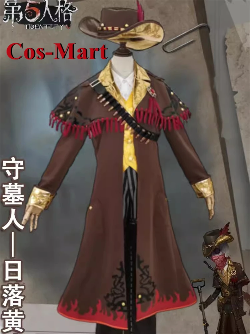 Cos-Mart Game Identity V Andrew Kreiss/Grave Keeper Cosplay Costume Activity Party Role Play Clothing Anime Night Watch