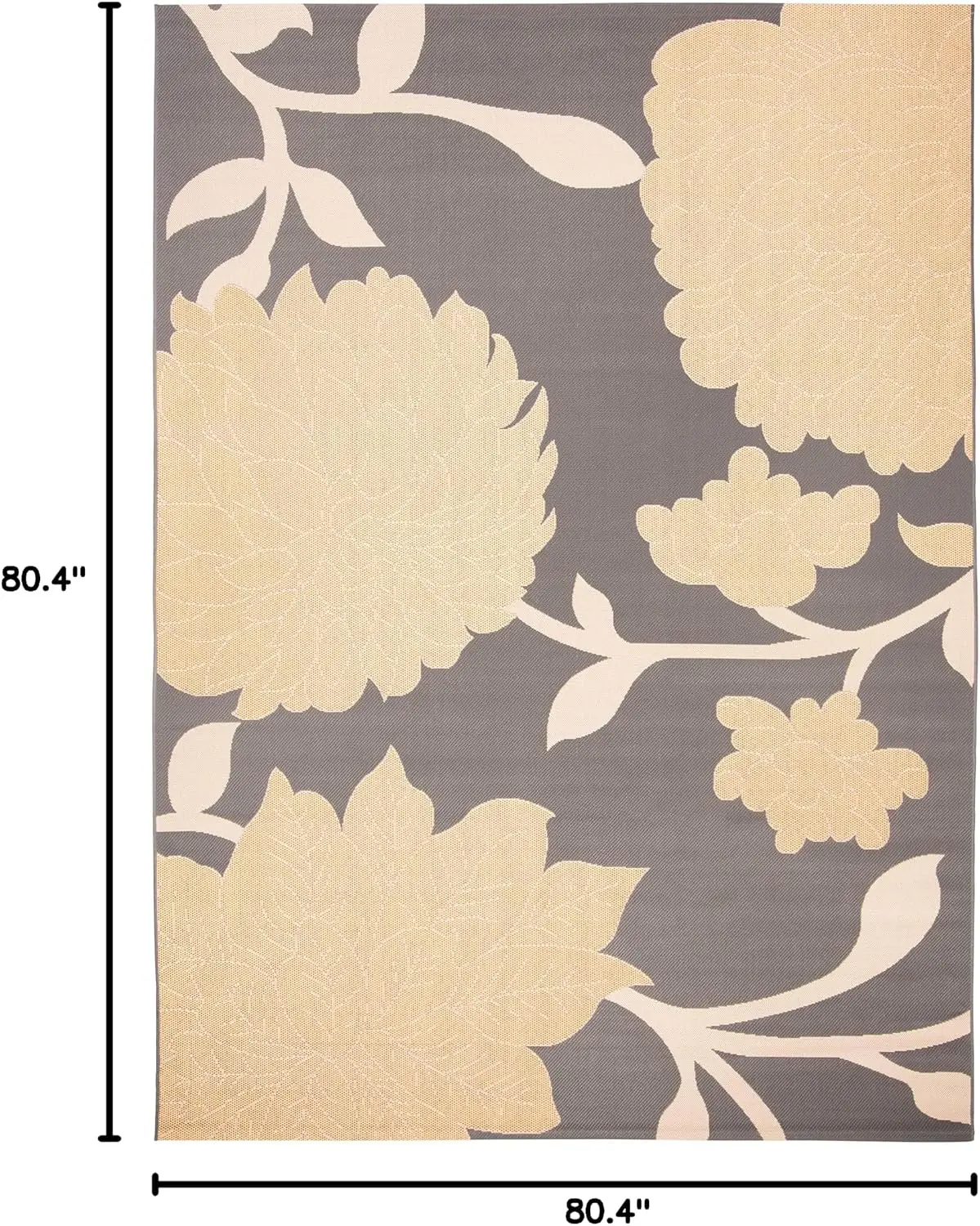 Washable Rug Outdoor Courtyard Collection - 6'7