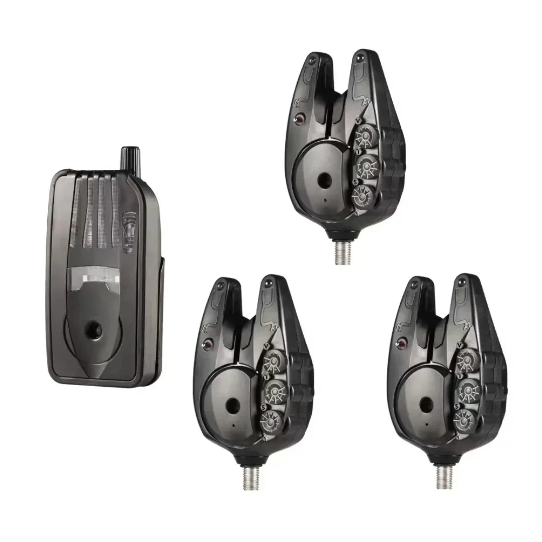 

In stock New 82Pro Bite Alarms Set 1+3/1+4 High Sensitivity Multi-Colored LED Carp Fishing Indicator ABS for Lake River Fishing