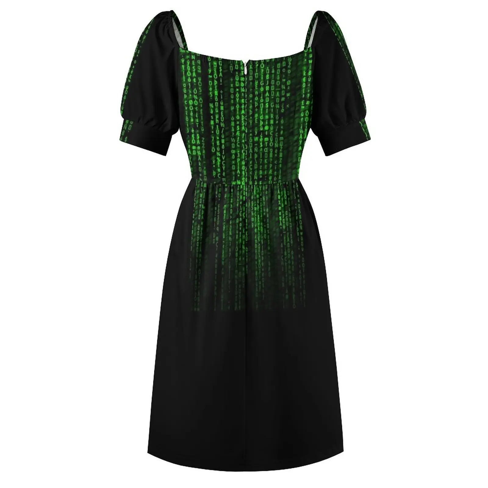 The Matrix Code Short Sleeved Dress Women's dresses women's luxury party dress prom clothes Dress