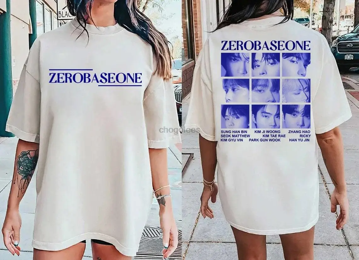 Retro Zerobaseone (ZB1) Youth in the shade tshirt Zerobaseone Kpop ShirtIn Bloom ZEROBASEONE teeZB1 Jiwoong Zhang Hao Hanbin Seo