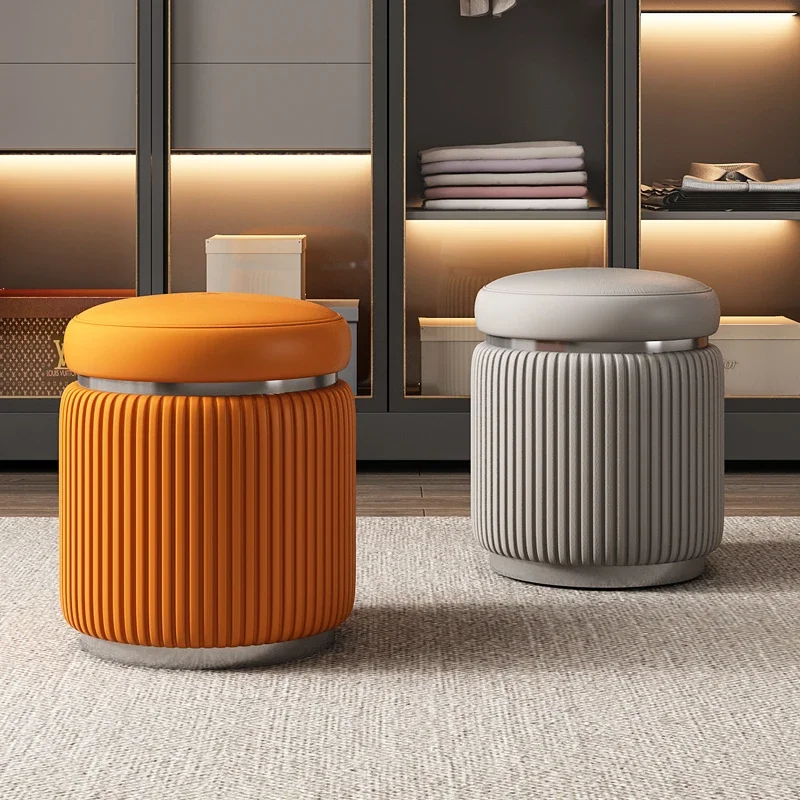 

Chair Nordic Living Room Makeup Stool Comfy Kawaii Luxury Nordic Vanity Chair Modern Peacock Blue Banquinho Bedroom Furniture