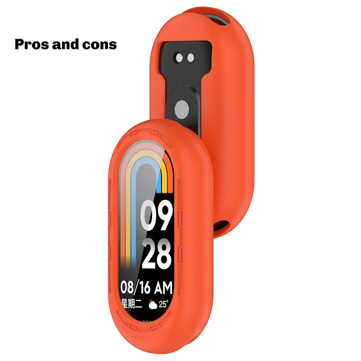 QA88X Силиконовый чехол для Xiaomi Mi Band 9 8 Protect 8 9 NFC Protector Полый защитный чехол для часов Mi Band 8 9 C
