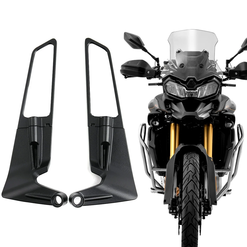 

Motorcycle Rear View Mirrors 10mm 8mm Stealth Wind Wing Side Mirrors Universal Rotating Rear View Mirrors Motorcycle Accessories
