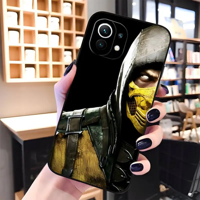 Hot Mortal Kombat Phone Case Funda For Redmi Note 11 11E 10 9 8 7 Pro 10T 8A 9S 8T 7A 9A Plus Macia Shockproof Back Cover