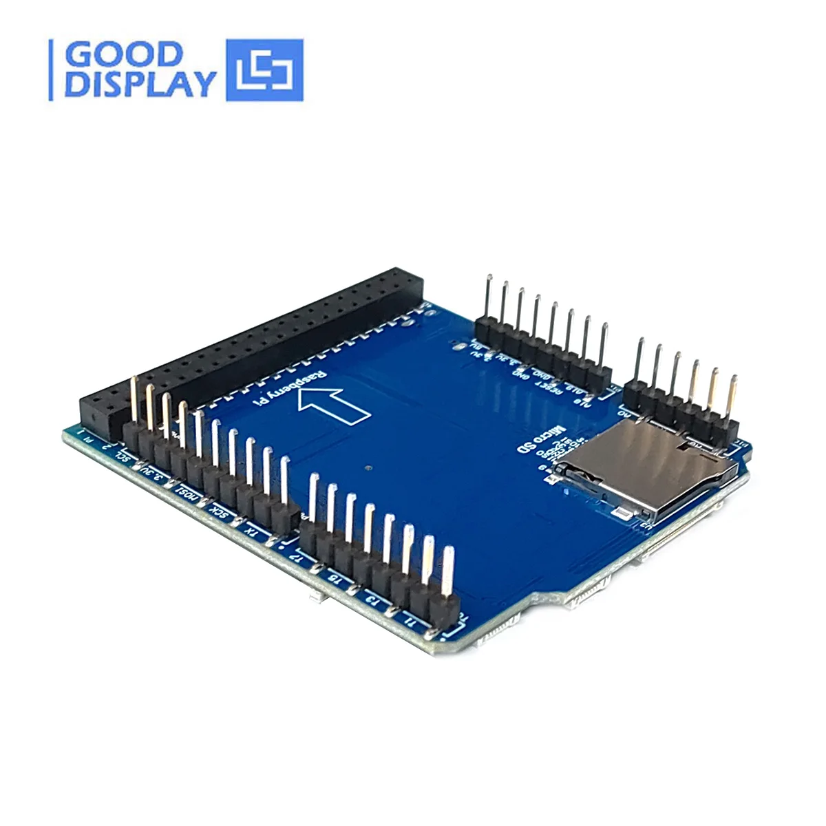 SPI E-Paper Adapter Board met Touch Front Light SD-kaart voor Raspberry Pi & ESP32 E-Ink HAT, ESP32-FTS02