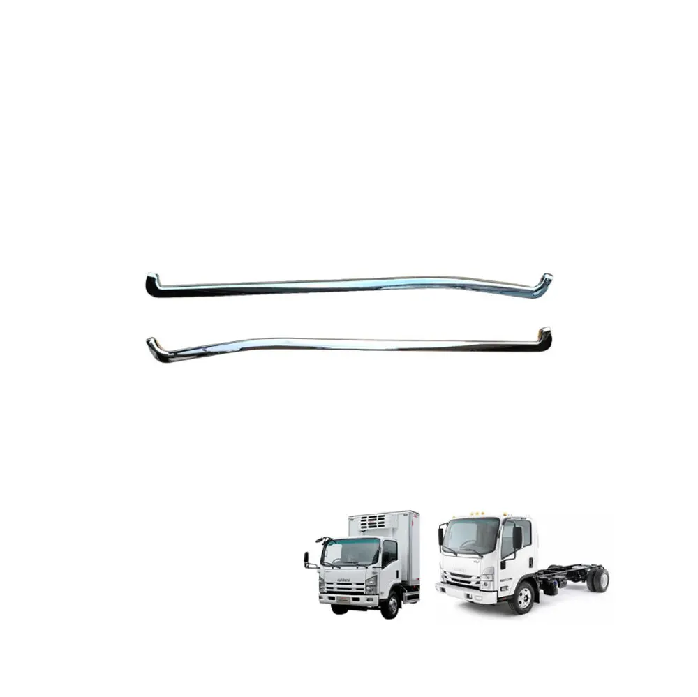 FDONG 1 Set 2 Pcs Chrome Window Garnish for ISUZU 700P NQR175 NPR150 NMR130 NLR130 PRO