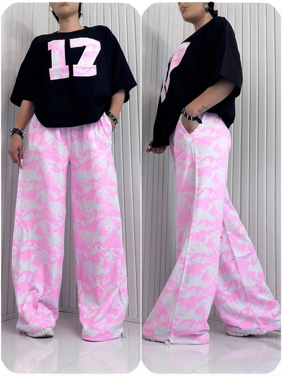 2-teiliges Damen-Set Dashiki, afrikanische Kleidung, Sommer, neue Mode, Kurzarm-Top und Jeans-Anzug, Party-Dame, passende Sets