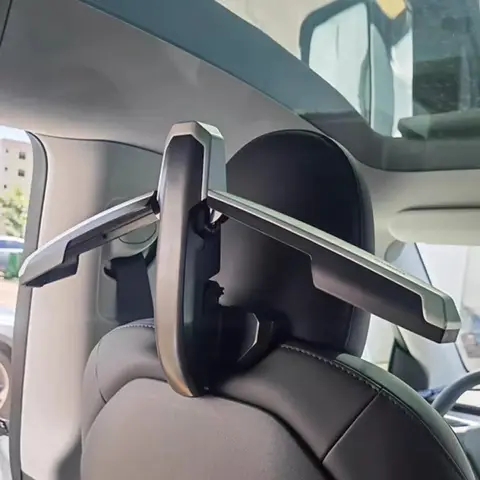 Tesla Model 3 모델 Y 천 후크 자동차 코트 걸이 수축 가능 슈트 홀더 인테리어 액세서리 부품