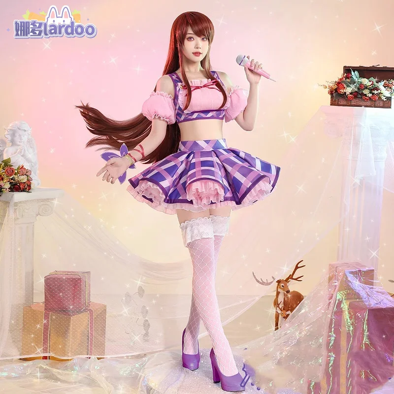 Lardoo Aikatsu! Series Shibuki Ran Cosplay Costume Uniform Halloween Carnival Party Christmas Play Role Clothes Clothing