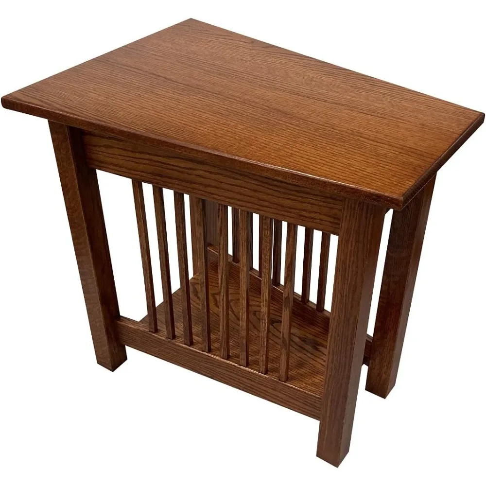 

amish crafted side table: ideal for bedroom nightstands, living room coffee tables, and foyer hallway furniture