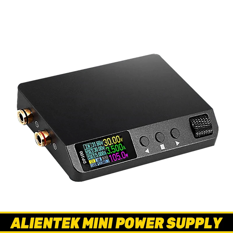 ALIENTEK DP100 DC Power Supply Adjustable 30V 5A Laboratory Bench Power Supply Portable Regulator Switching Digital Power Supply