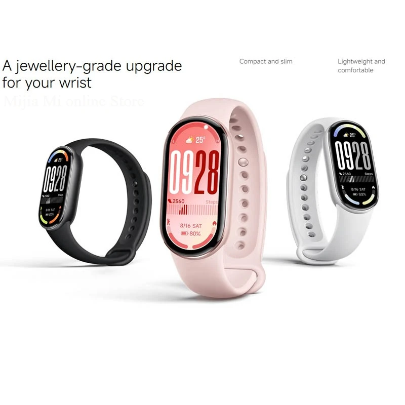 الإصدار العالمي من Xiaomi Mi Band 10 150 أوضاع رياضية 21 يومًا عمر البطارية وإدارة النوم والإدارة الصحية Xiaomi Hyper OS2