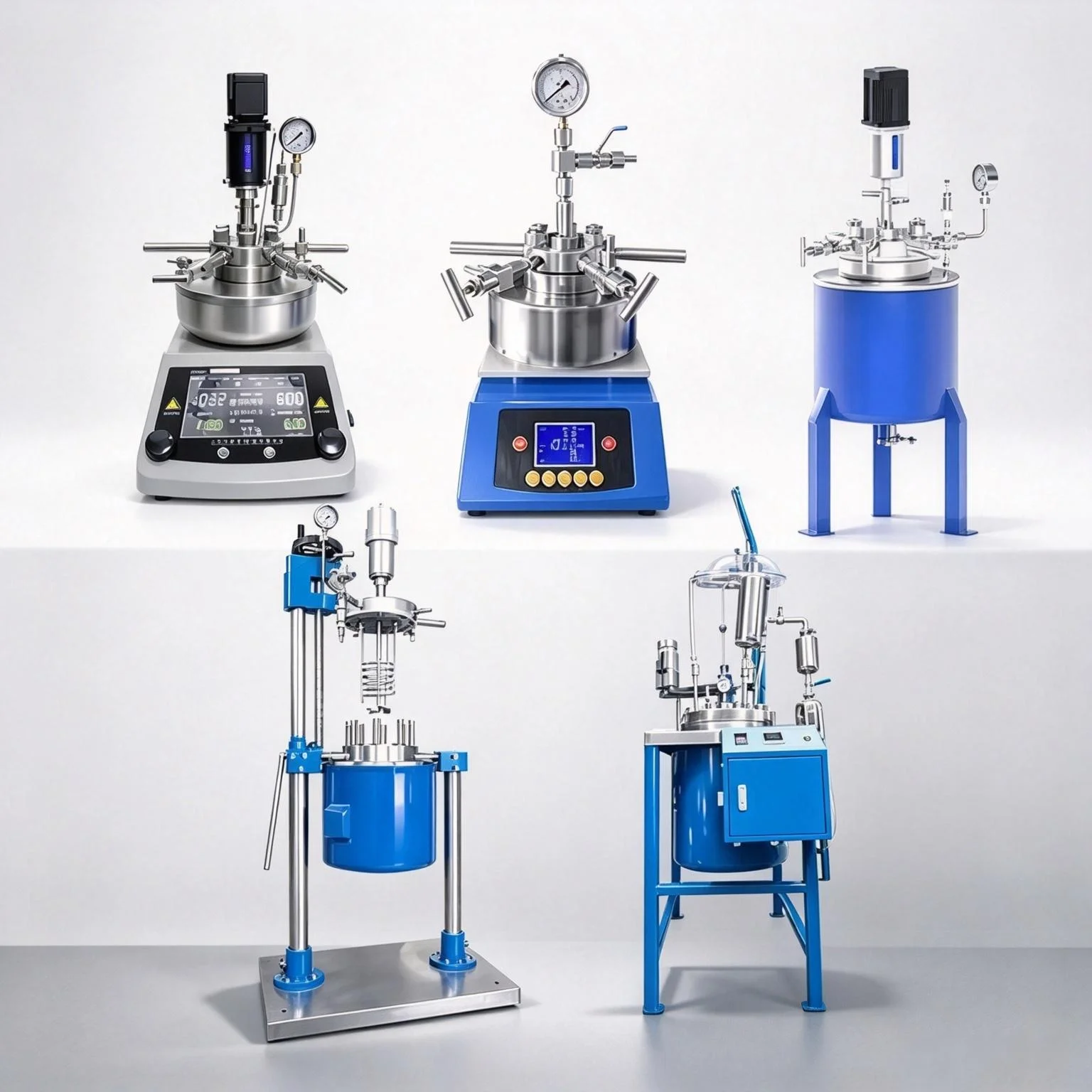 50-500ml High Temperature High Pressure Reactor Magnetic Stirring Autoclave Max 350℃ Laboratory Reaction Kettle