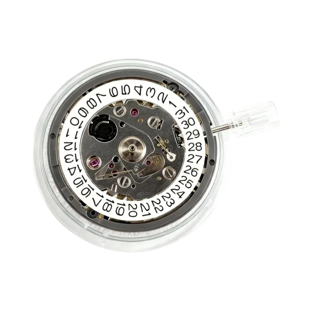 Japan Echt NH35 Automatisch mechanisch uurwerk Hoge nauwkeurigheid 24 juwelen Mod Horloge Vervanging NH35A Datum op 3:00 - afbeelding 2
