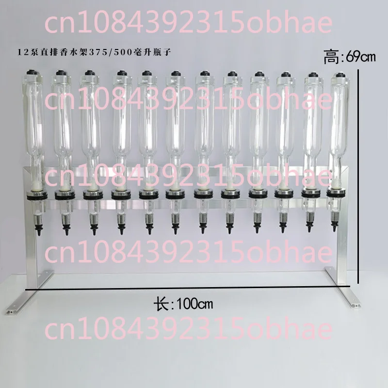 Twelve-pump Dispenser Cross-border Perfume Display Stand Aromatherapy Set Glass Inline Display Stand