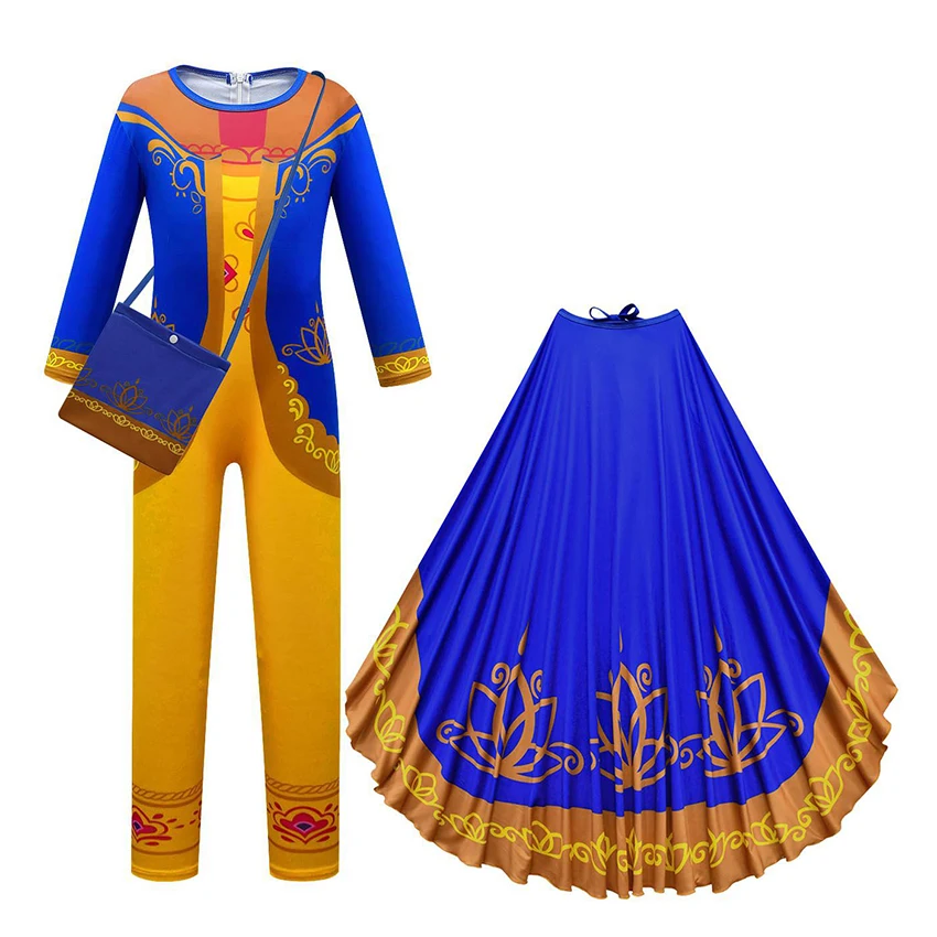 Mira Royal anses ective jumpsuits, olympiques d'Halloween pour enfants, carnaval Cosplay Anime Raiponce MasTim ade, robe de princesse