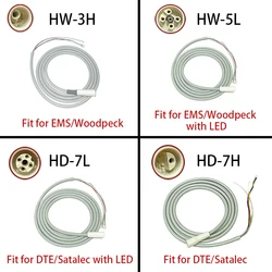 scaler hadpiece tube Cable Tubing Hose 3H 5L 7L 7H FIT EMS Woodpecker DTE Satelec NSK Ultrasonic Dental Handpiece parts TOOL
