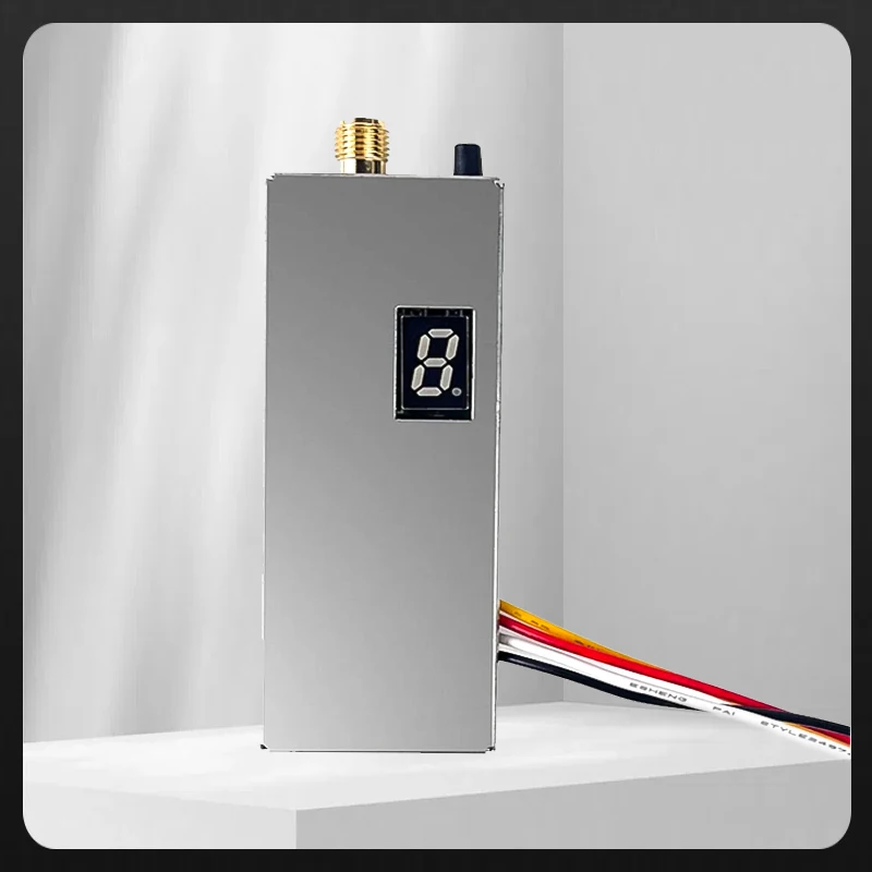 

1.2G/1.3G 1.6W VTX Transmitter - 8CH, 0.1/25/800/1600mW, Metal Casing, for Long-Range FPV Systems