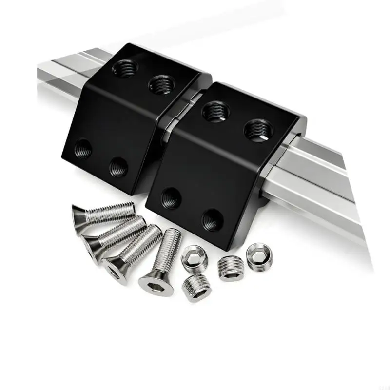 Compact Quick Install Track Clamps Brackets Support Holders Simple Slide and Tighten Method for Fast Attachment