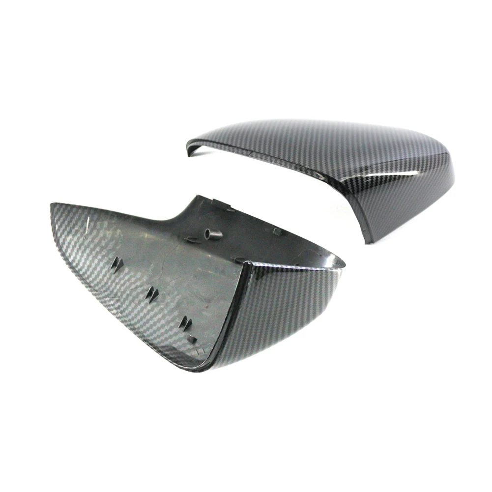 

1 Pair Car Mirror Cover ABS Car Side Rearview Mirror Cover Trim Decoration Auto Accessories for Volvo C30 T5 C70 T5 2010-2013