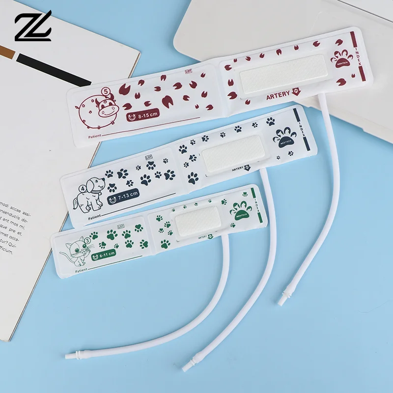 

Pet Cuff For Animal Blood Pressure Measurement Cuff Disposable PVC Hose Measuring Blood Pressure Of Mice Cats Dogs Sheep Cuff