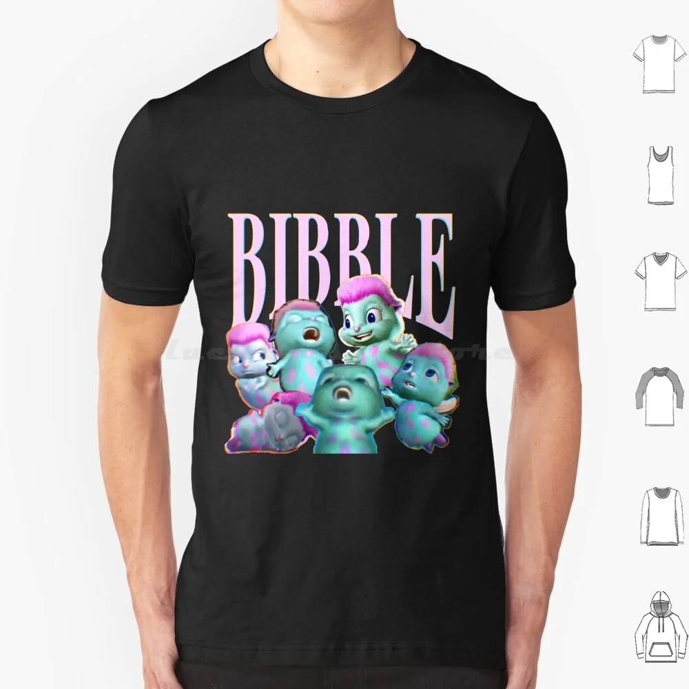 Bibble-Collage T Shirt 6xl Cotton Cool Tee A Bibble A Day Keeps The Depression Away Bibble Fairytopia Meme Fairytopia Movies