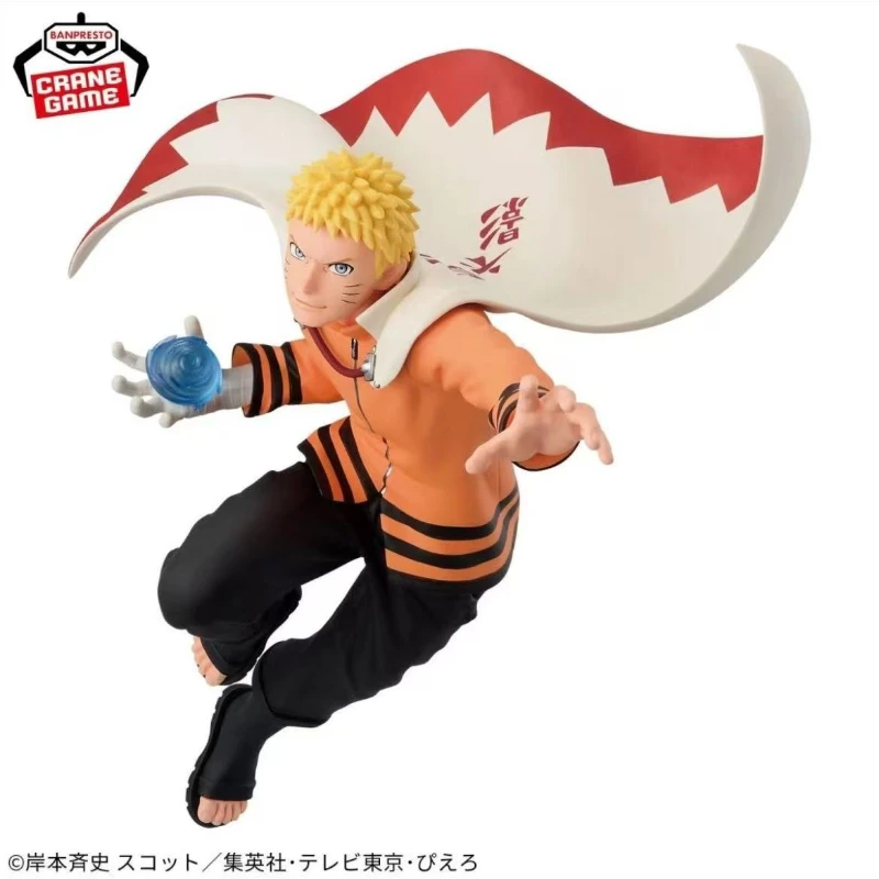 100% Original en Stock Bandai Banpresto estrellas vibratorias BORUTO Uchiha Sasuke Uzumaki Naruto personaje de Anime colección de modelos de juguete