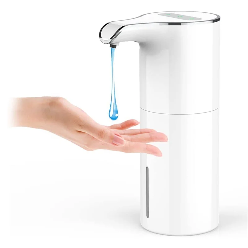 

Soap Dispenser Automatic - Touchless USB Rechargeable Electric Liquid Soap Dispenser Waterproof Adjustable Volume 450Ml