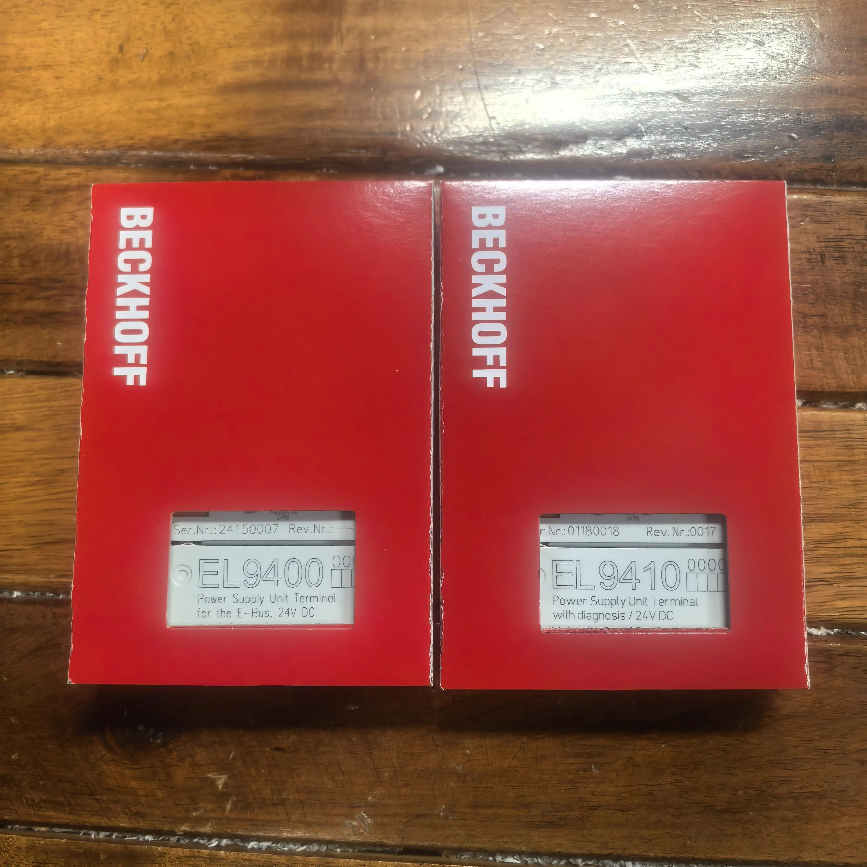 

Модуль BECKHOFF EL9400 EL9410, новый, оригинальный, в заводской упаковке.