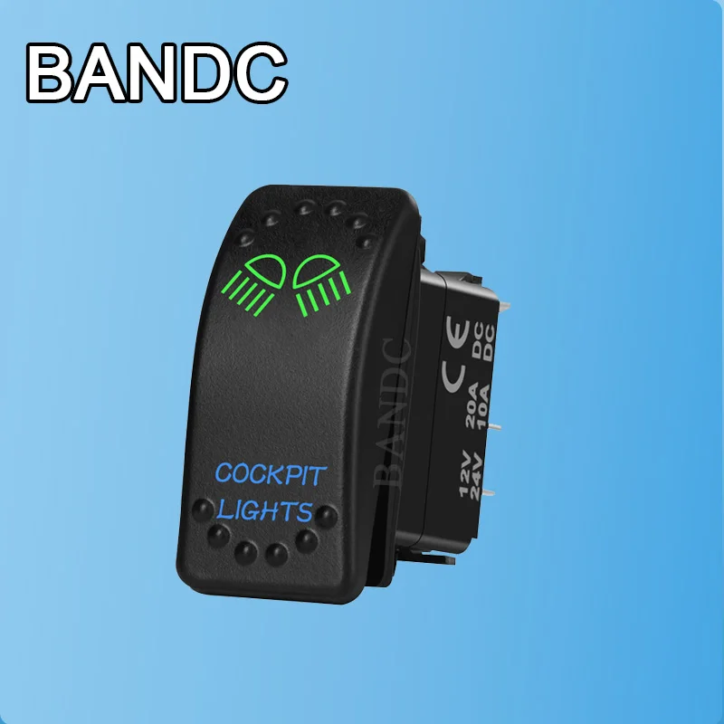 Green Blue Lights C…